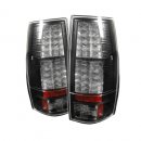 Black LED Tail Lights for 2007-2009 Chevy Suburban