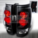 Black Tail Lights For 07-UP Chevy Avalanche