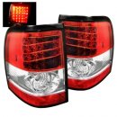 Red Clear LED Tail Lights for 02-05 Ford Explorer