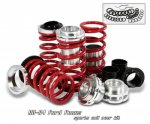 00-04 FORD FOCUS COILOVER KIT (RED)