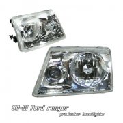 98-00 Ford Ranger projector headlights chrome