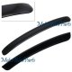 Roof Spoiler Black for 92-99 BMW 3 Series