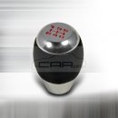 SI STYLE 5SPEED SHIFT KNOB WITH RED ENGRAVE CHROME for HONDA 06