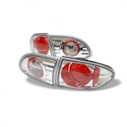 Chrome Tail Lights for 1995-1999 Chevy Cavalier