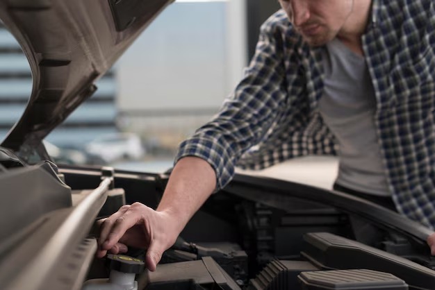 Checking the instruments by car