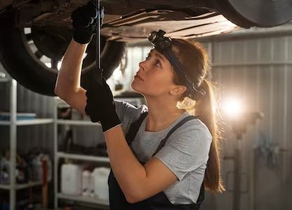 Checking rack and pinion steering