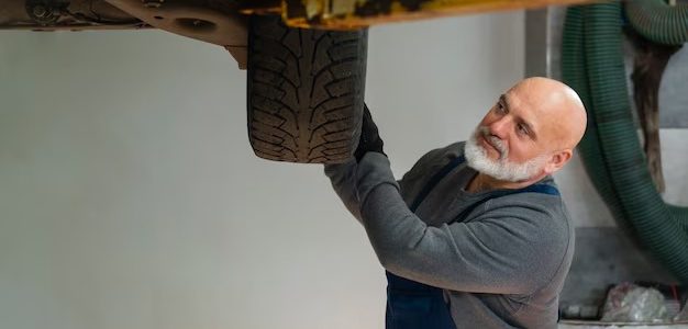 Checking damper units by car